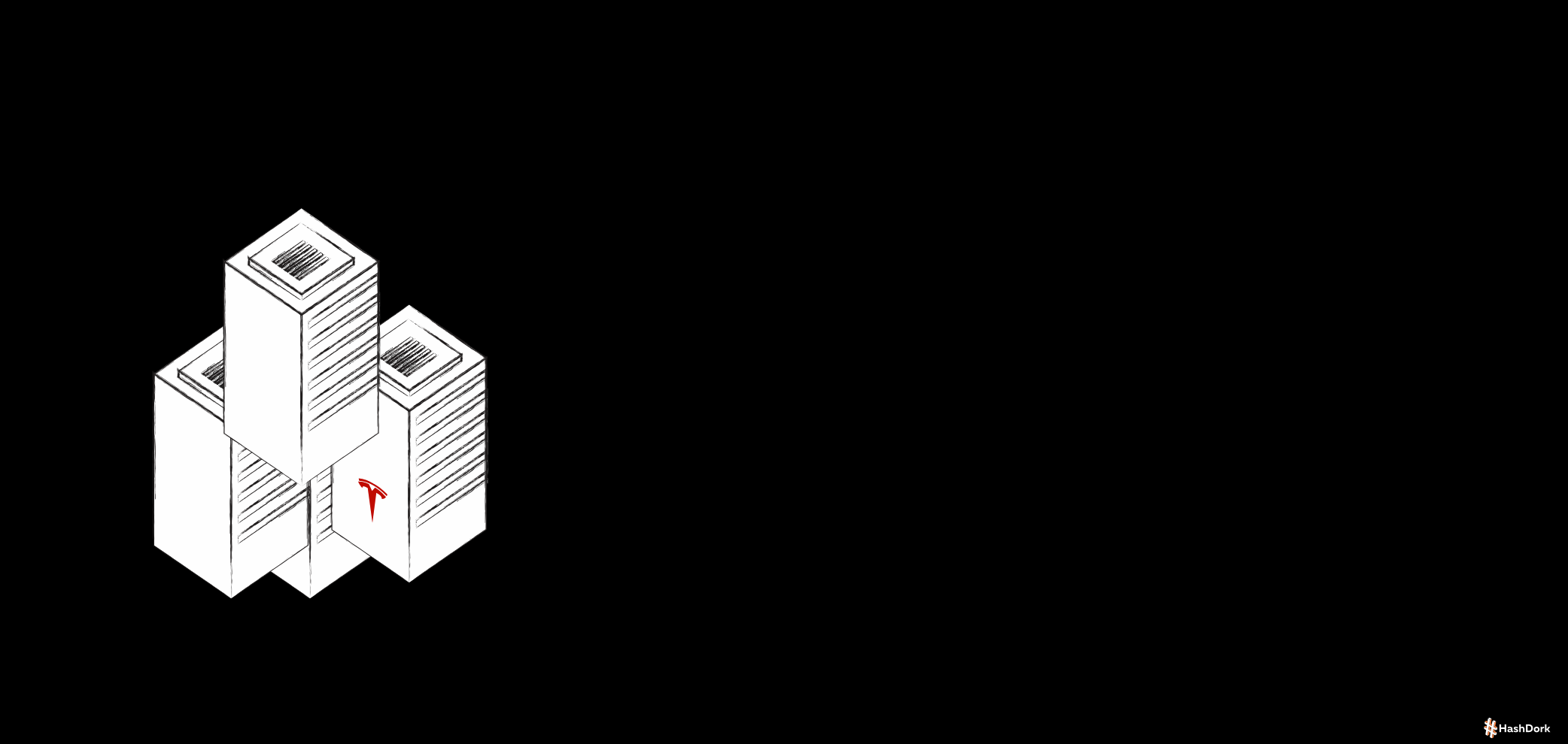 ಟೆಸ್ಲಾ ಡೋಜೊ ಸೂಪರ್‌ಕಂಪ್ಯೂಟರ್‌ನ ಪ್ರತಿಯನ್ನು ವೈಶಿಷ್ಟ್ಯಗೊಳಿಸಲಾಗಿದೆ ಎಂದು ವಿವರಿಸಲಾಗಿದೆ