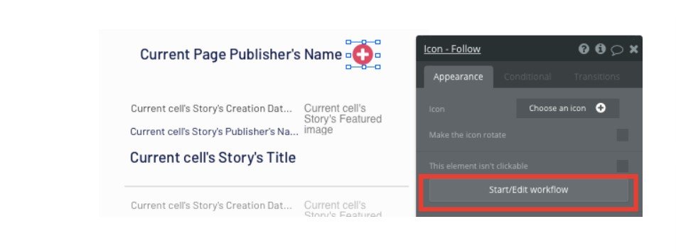 Add Icon On The Publisher Page
