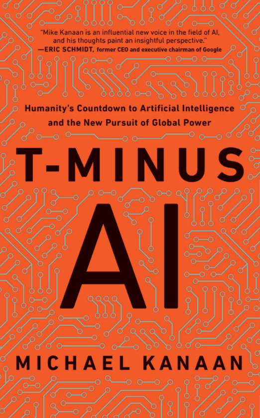 T-Minus AI is a book about artificial intelligence and its geopolitical power