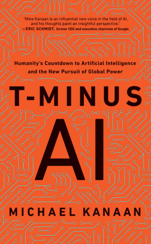 T-Minus AI is een boek over kunstmatige intelligentie en zijn geopolitieke kracht