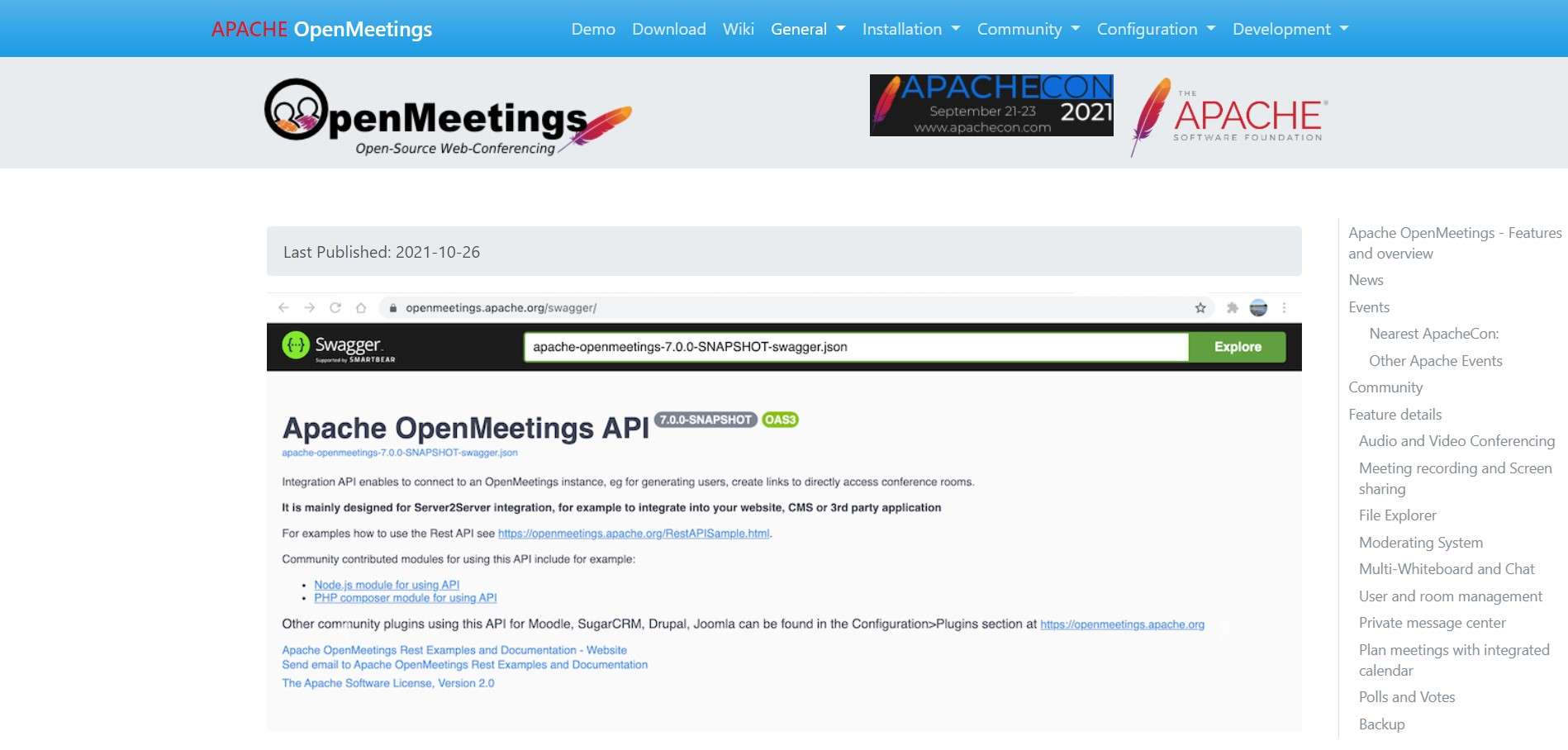Apache Open Meeting