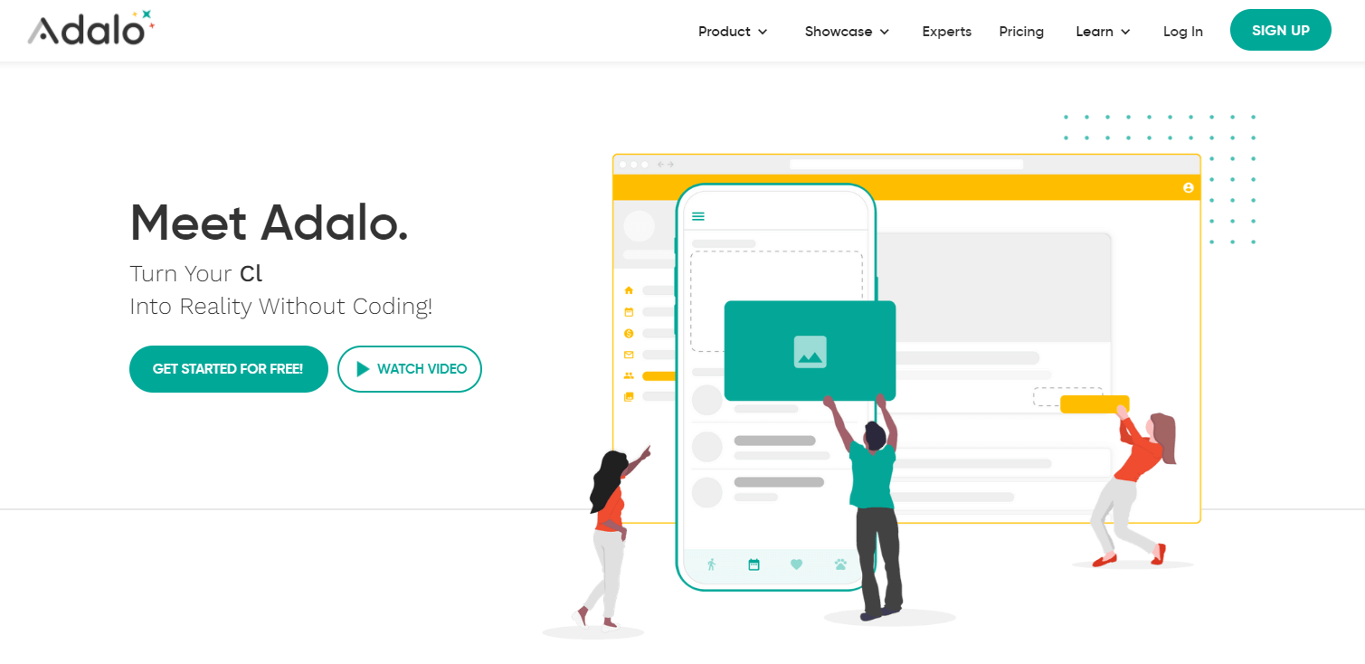 adalo no-code app builder