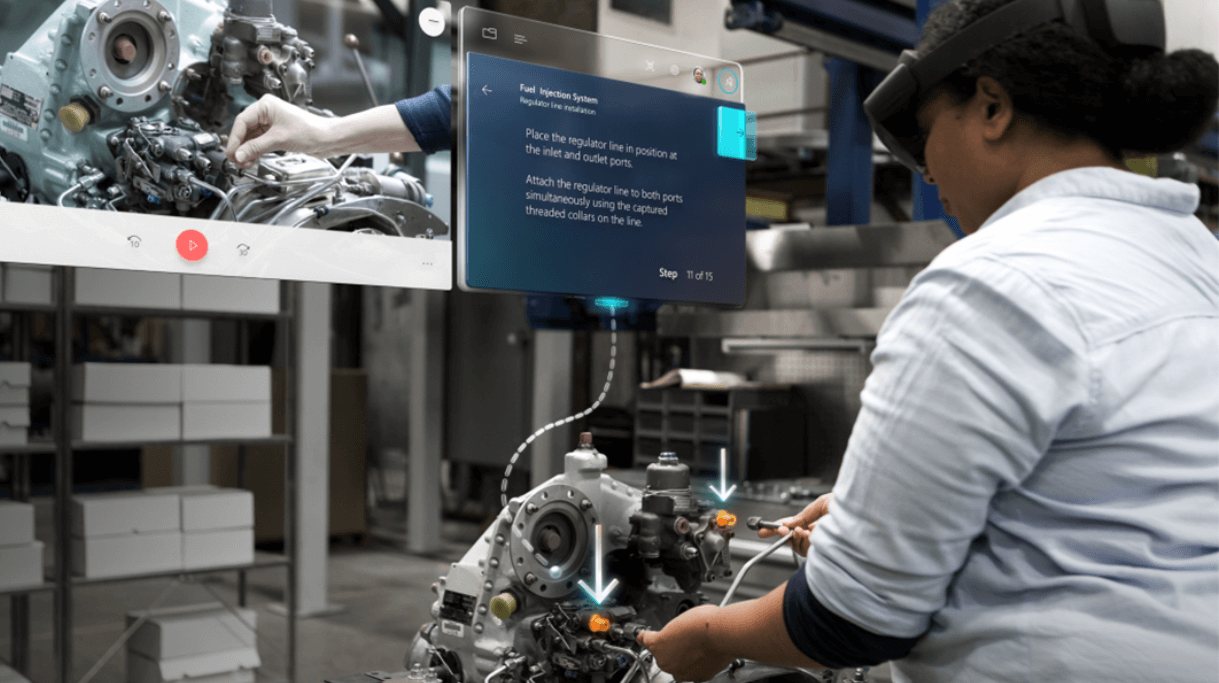 hololens can be used in manufacturing