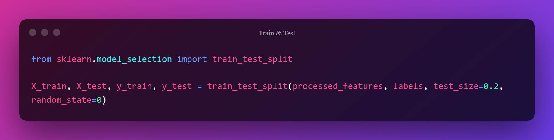 Train Test