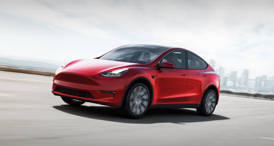 tesla моделинин сүрөтү Y 2022