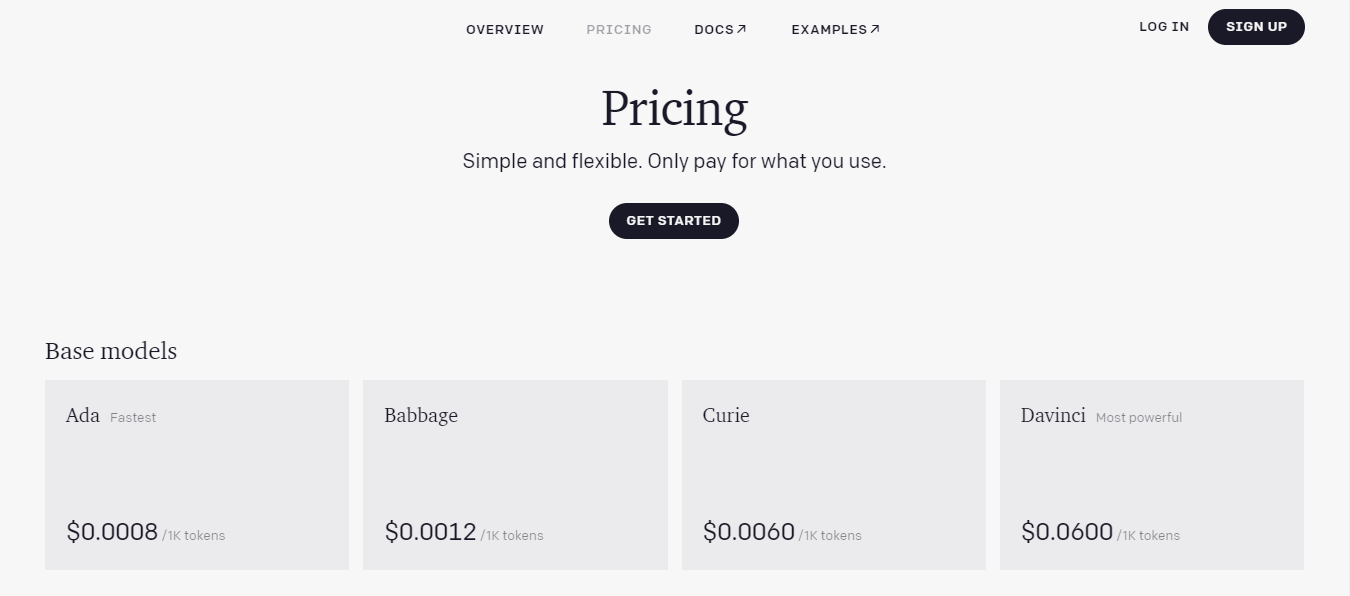 Pricing