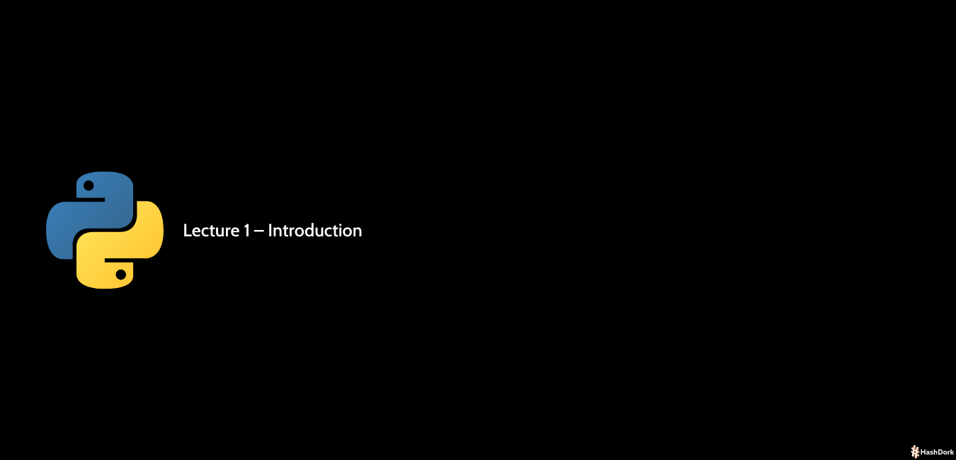 Python Crash Course Wykład 1 Wprowadzenie