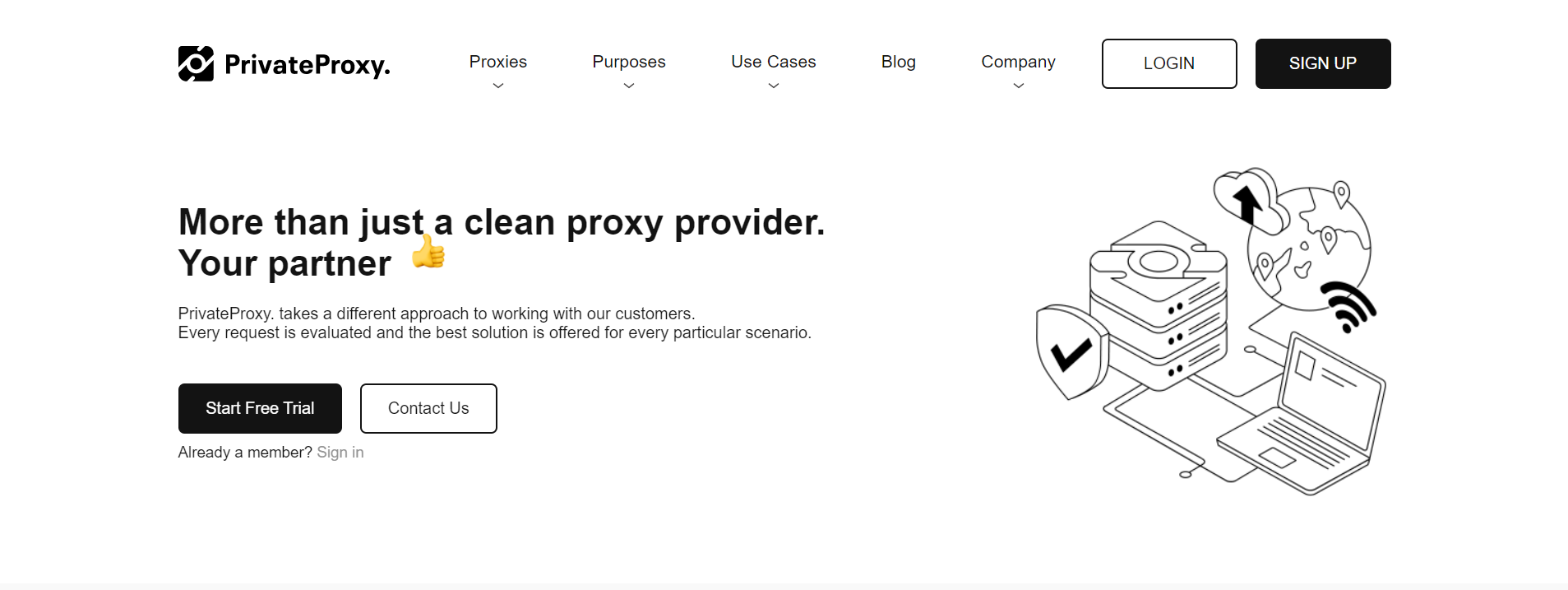 Privat proxy