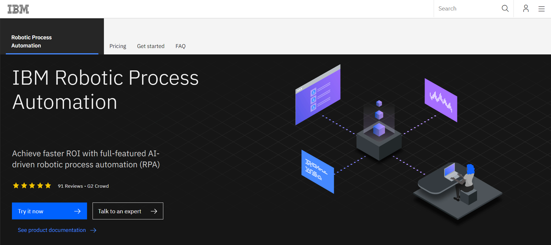 Awtomeiddio Proses Roboteg IBM