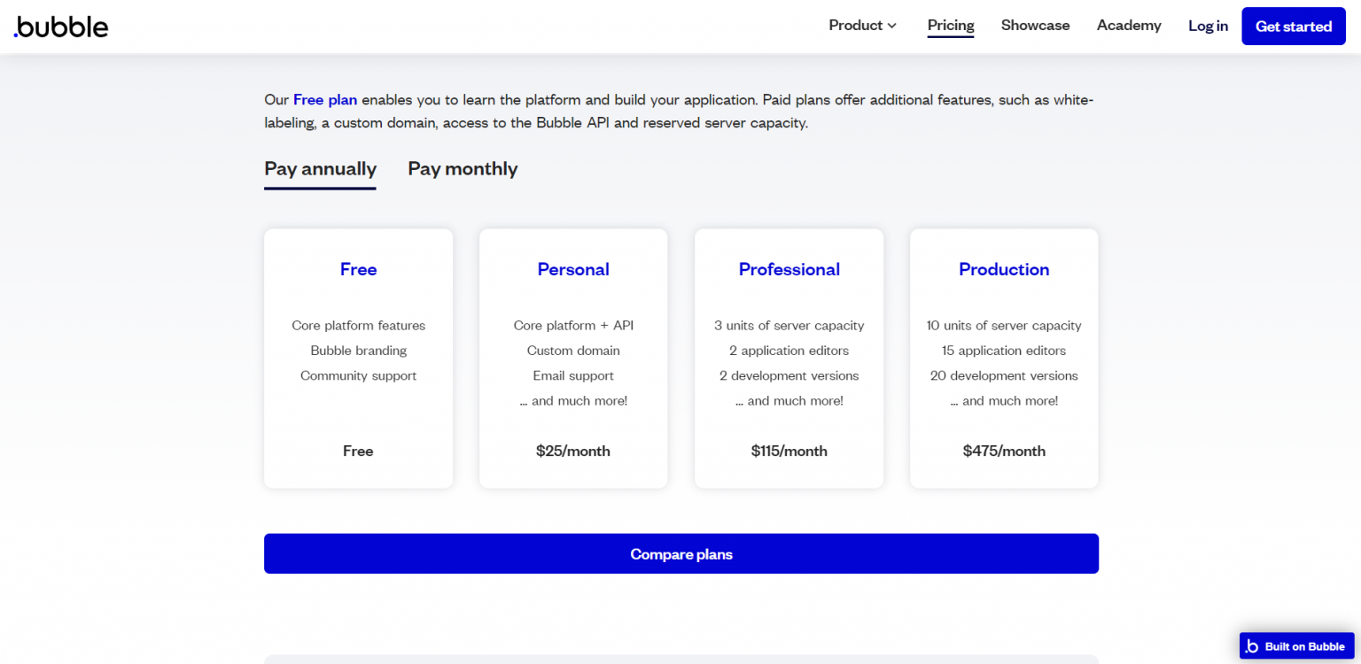 Bubble vs AppGyver vs Appsheet HashDork