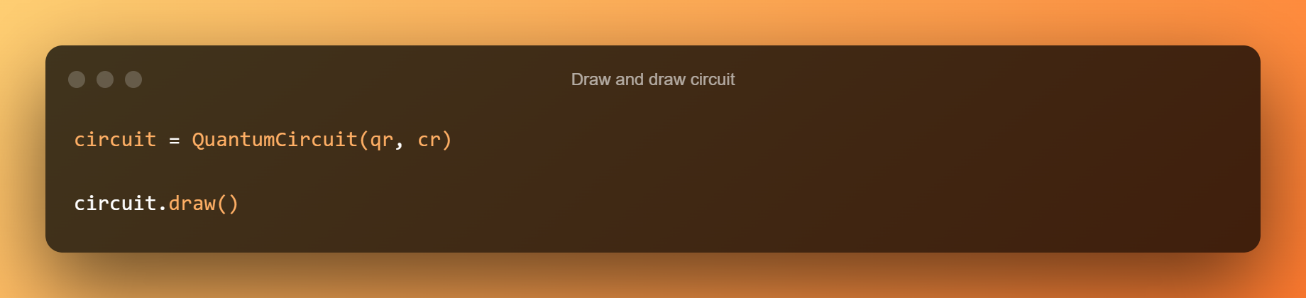 Draw And Draw Circuit