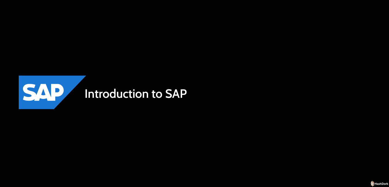 Introduction To SAP For Beginners