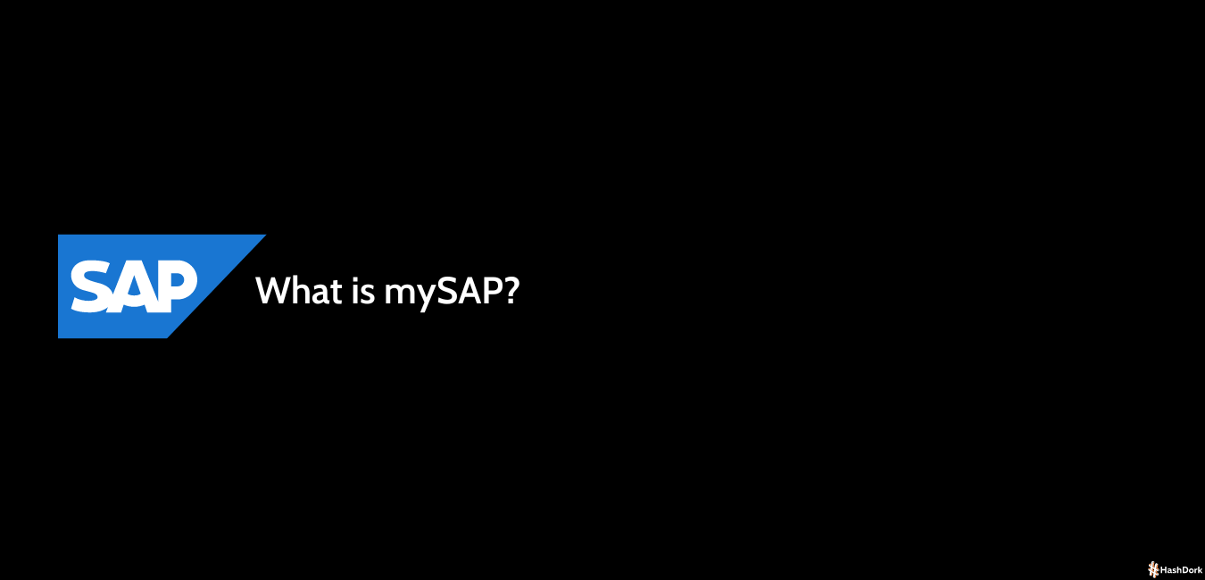What Is MySAP