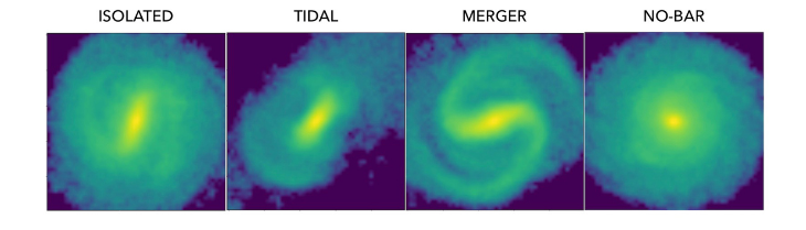 using CNNs to identify bars in merger galaxies