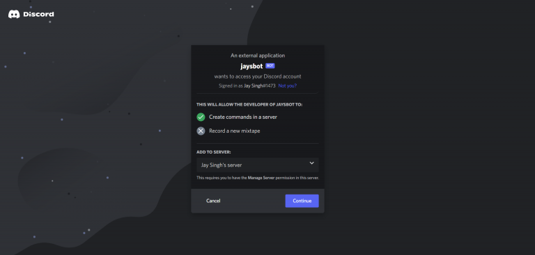 Выбор вашего сервера