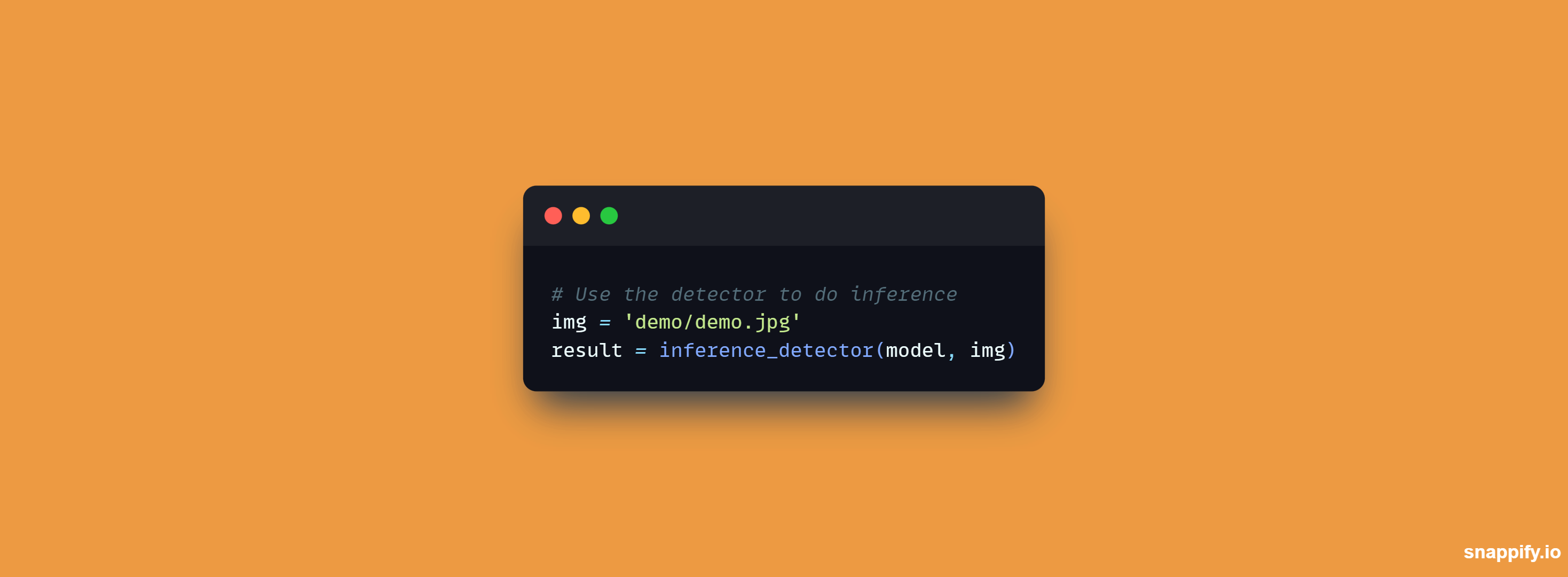 Inference The Detector