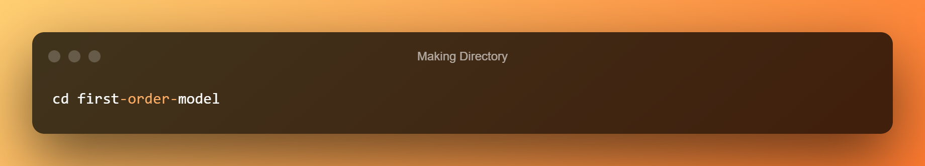 Making Directory