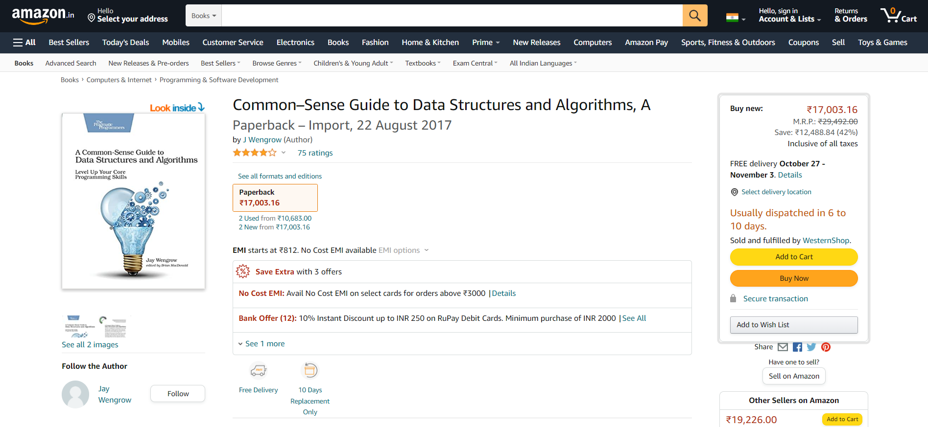 A Common Sense Guide To Data Structure And Algorithms