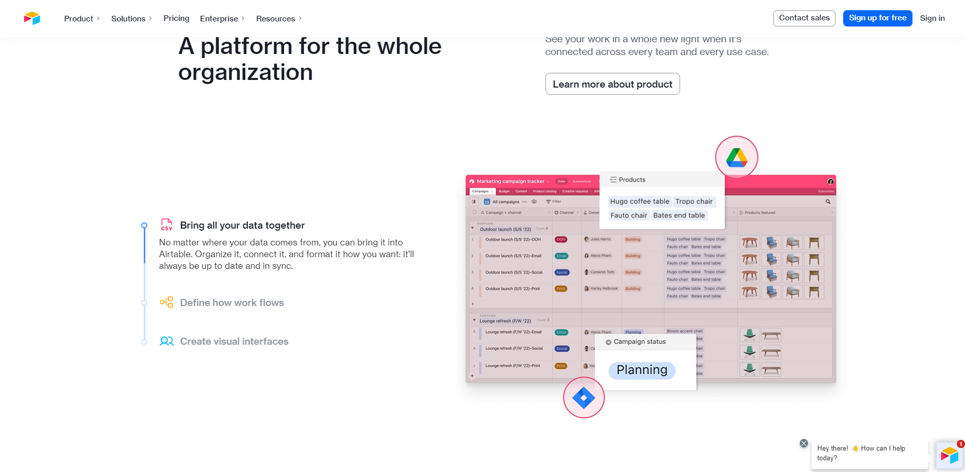 Airtable Բերեք ձեր տվյալները միասին