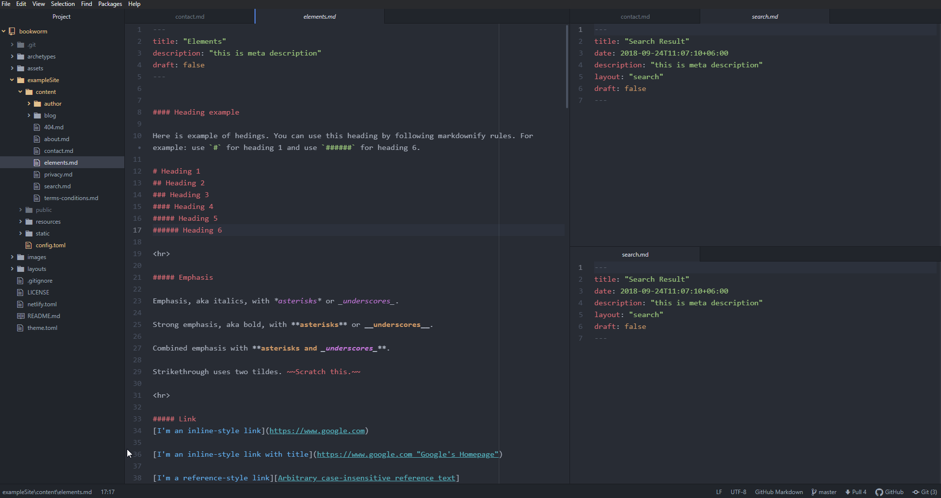 atom is one of the best text editors 