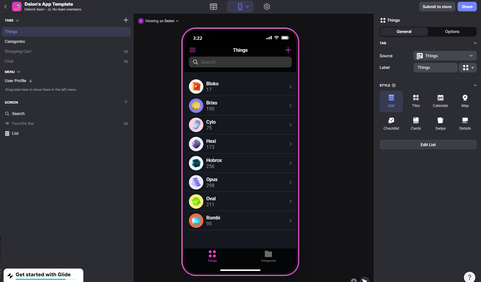 glide app editor