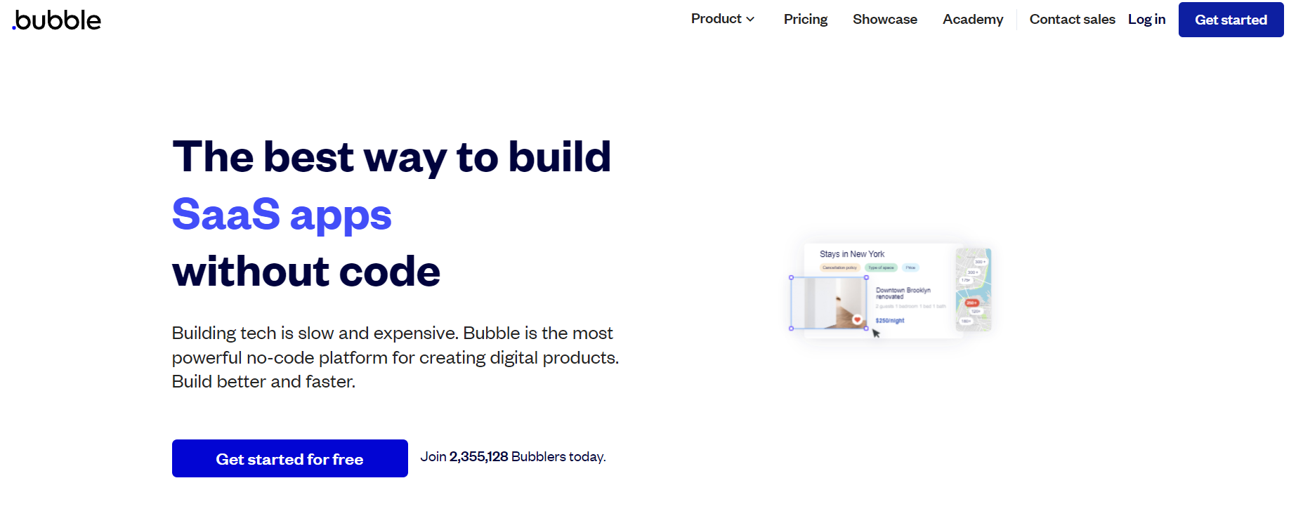 Bubblehomepage