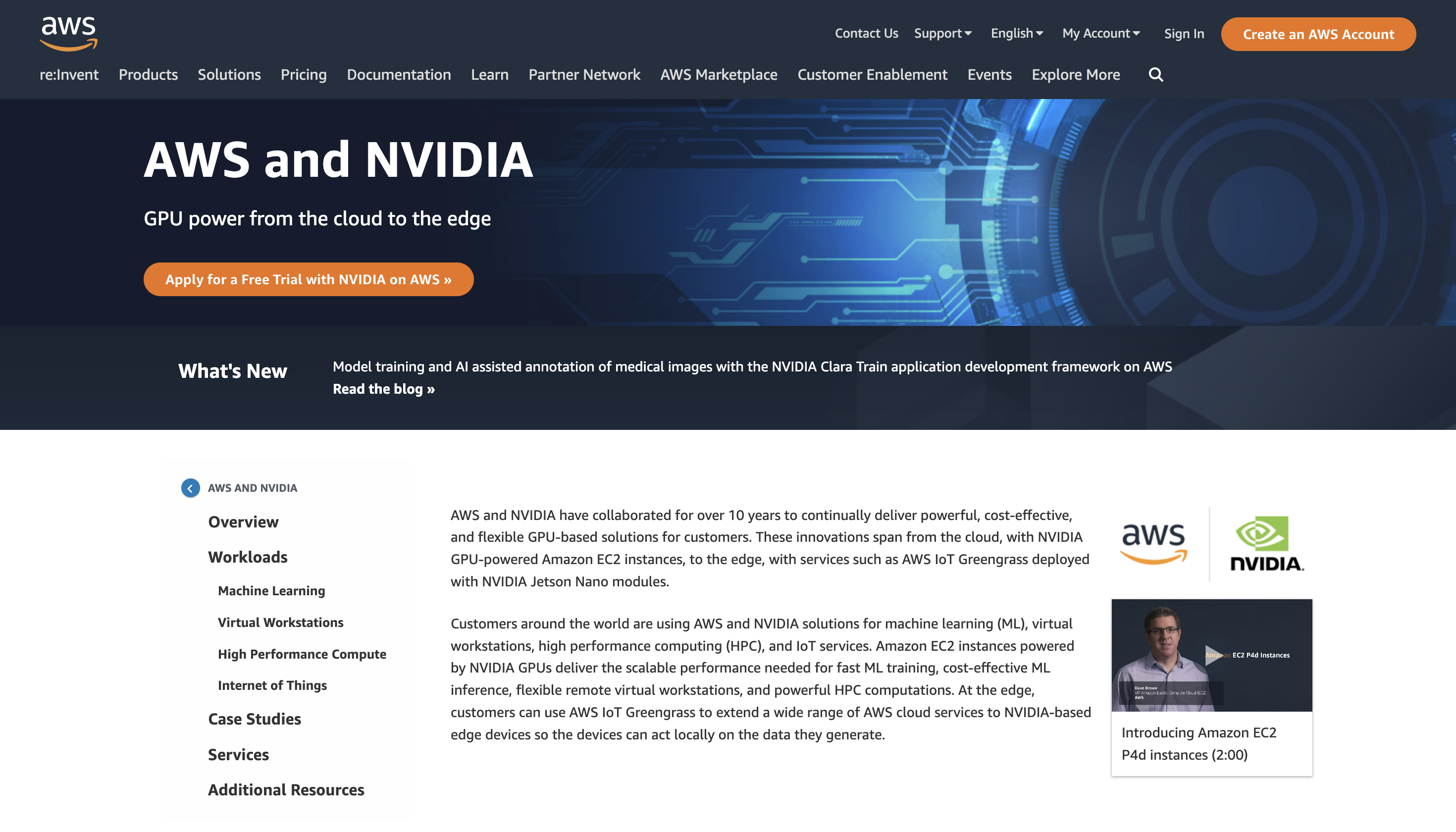 NVIDIA AWS