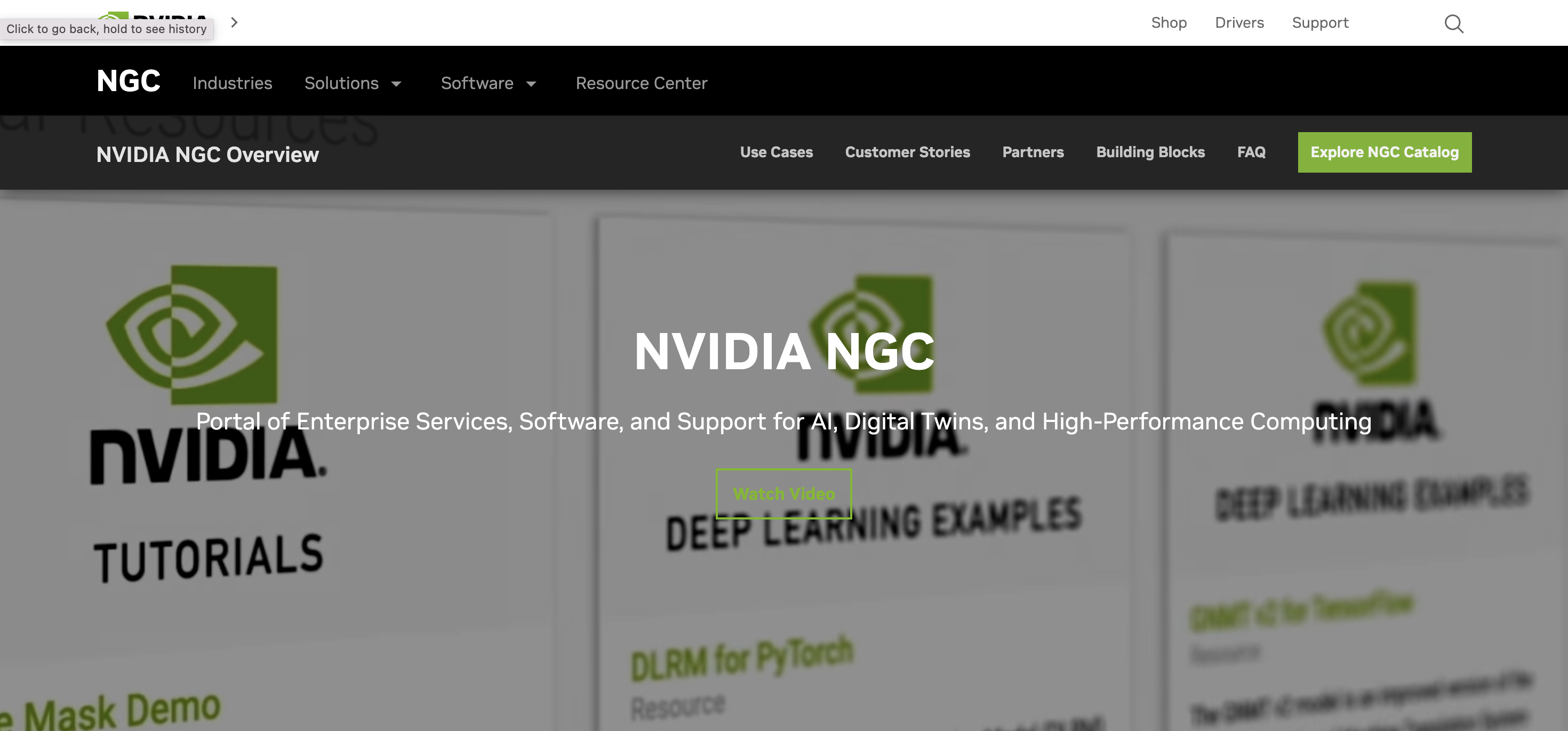 NVIDIA GPU oblak