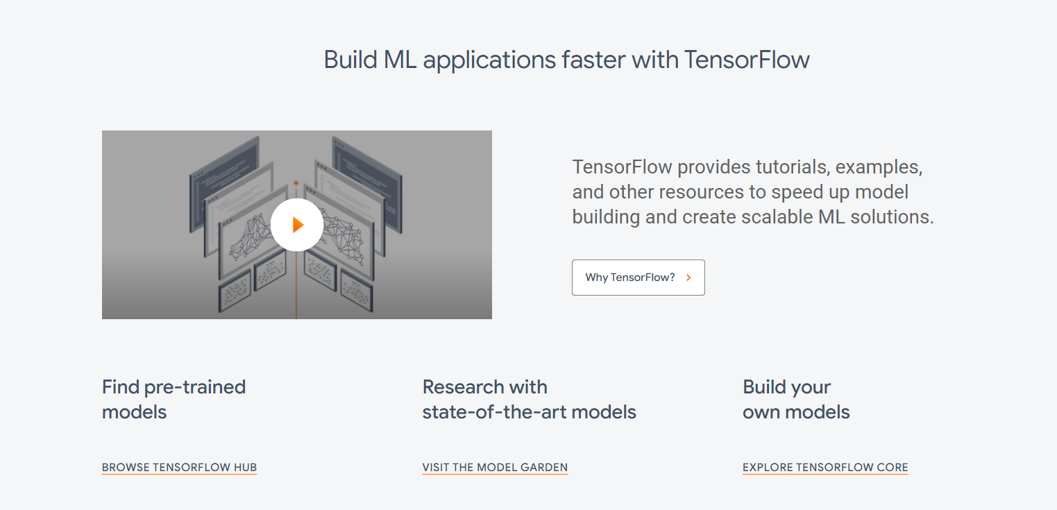 Tensorflow Ml Applications