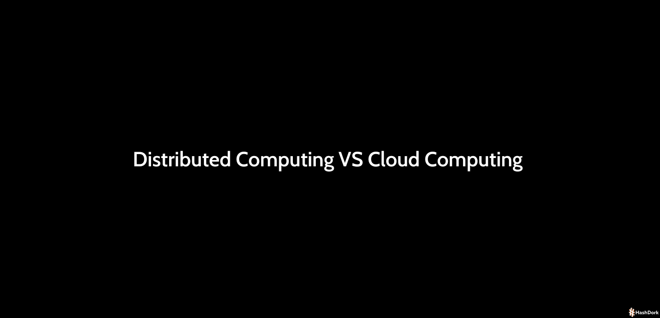 Distributed Computing VS Cloud Computing 1 1