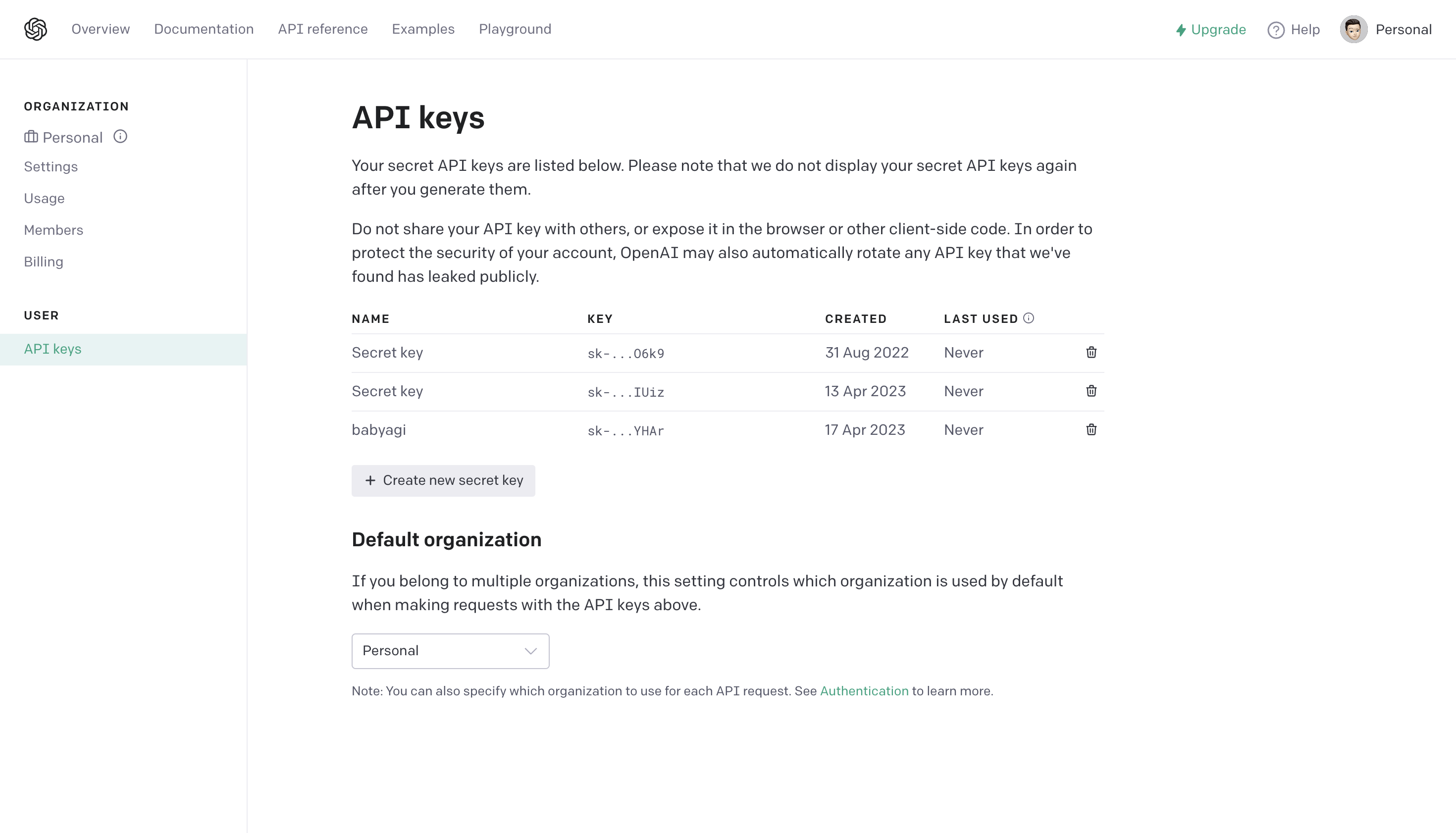 OpenAI API 1