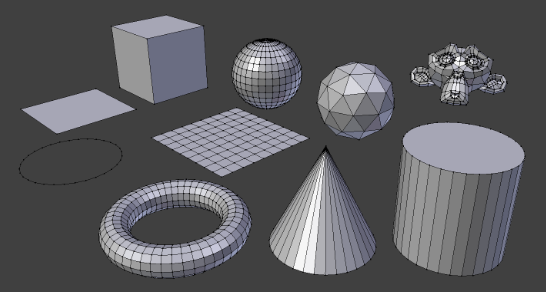 classical rendering typically uses polygon meshes