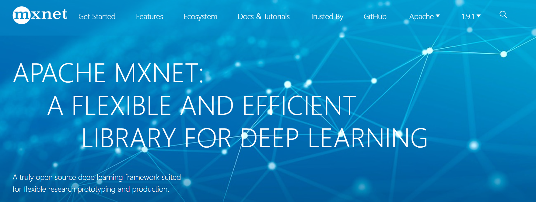 Mxnet Homepage