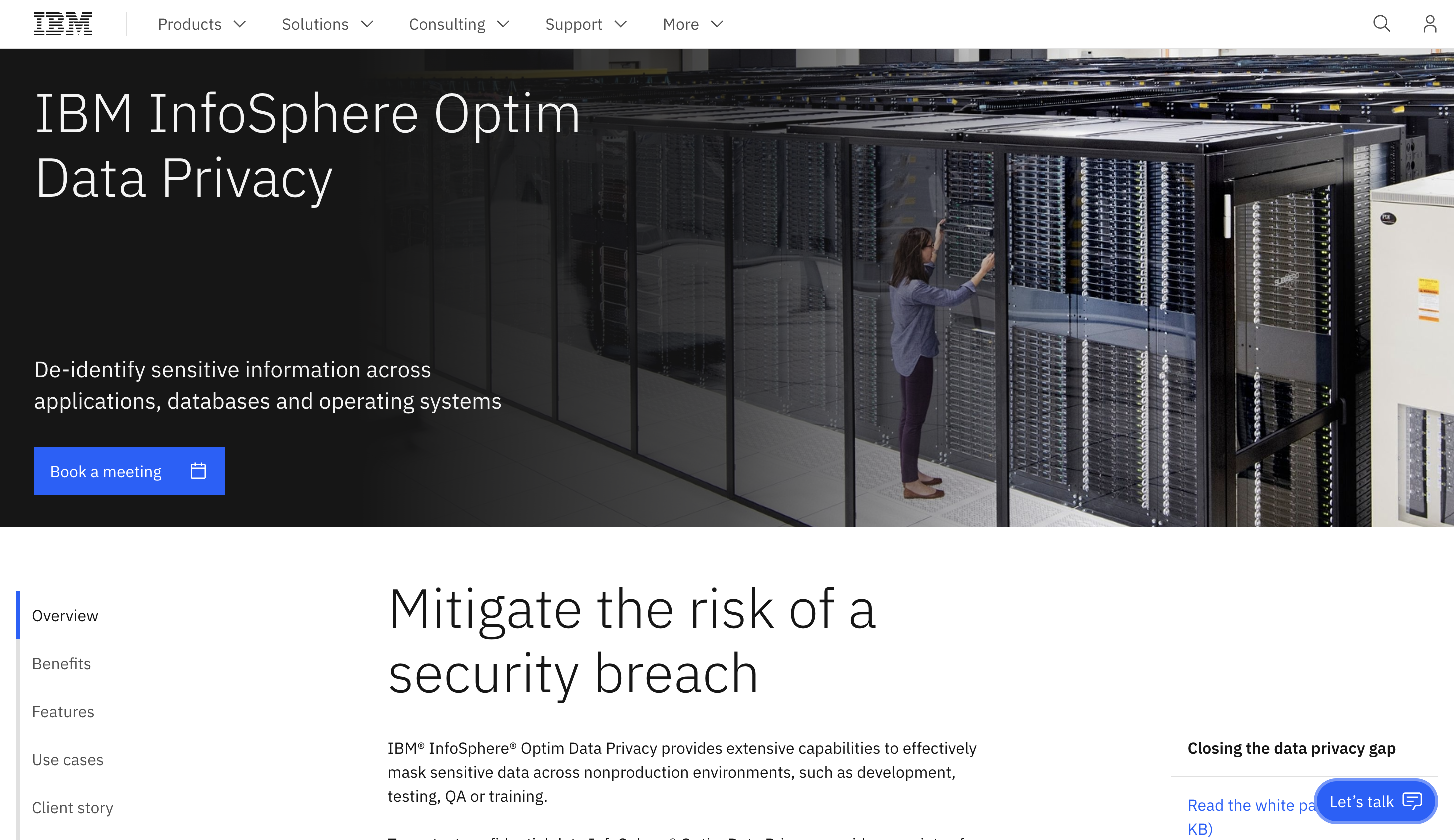 I-IBM InfoSphere Optim Data Privacy