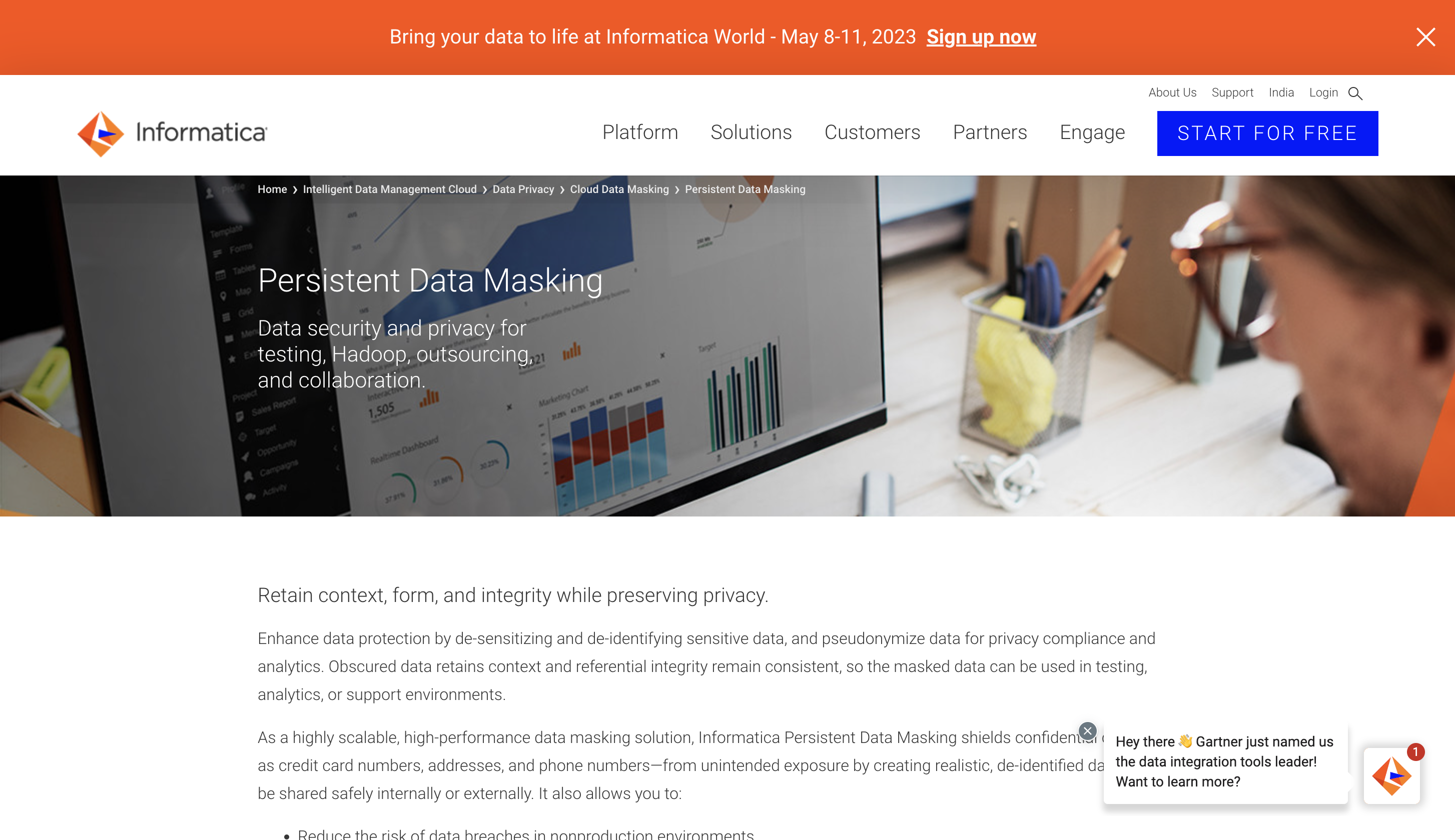 Informatica Persistent Data Masking