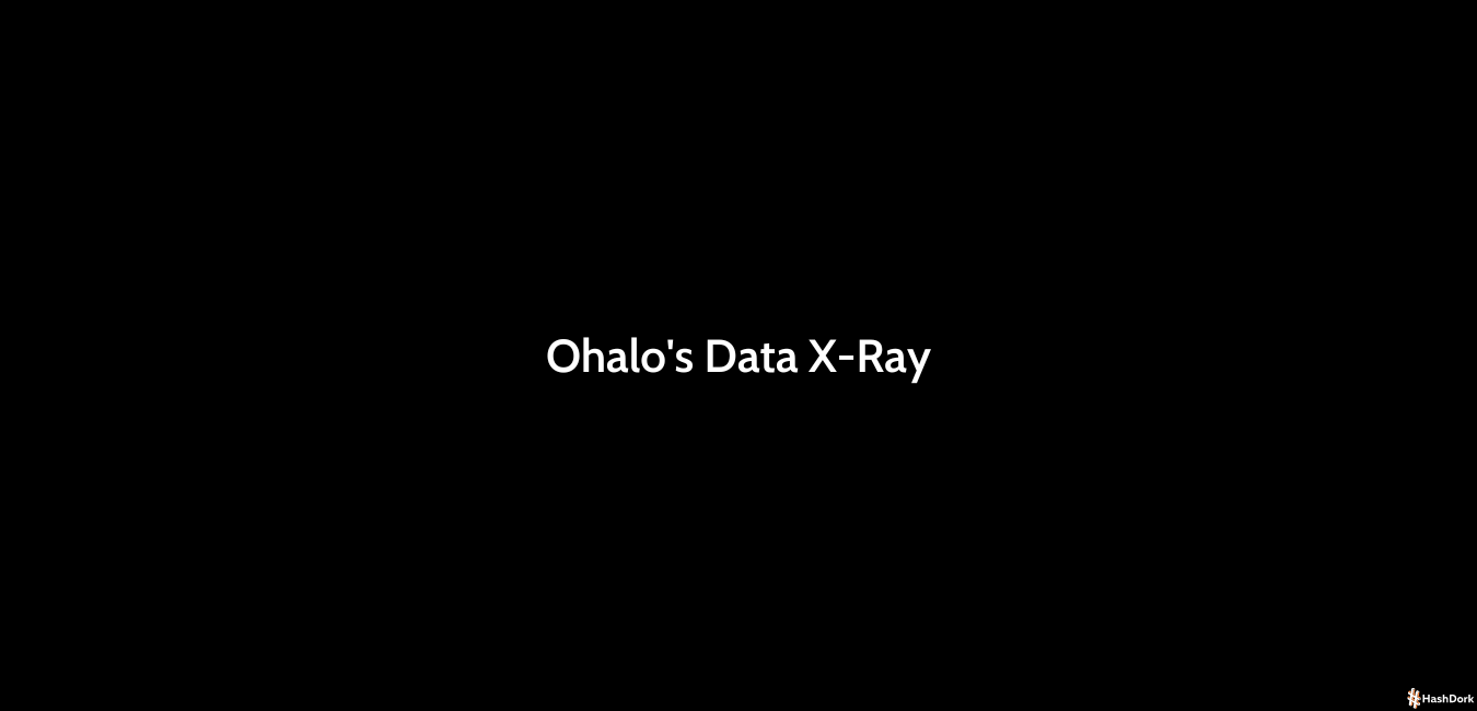 Ohalos Data X Ray