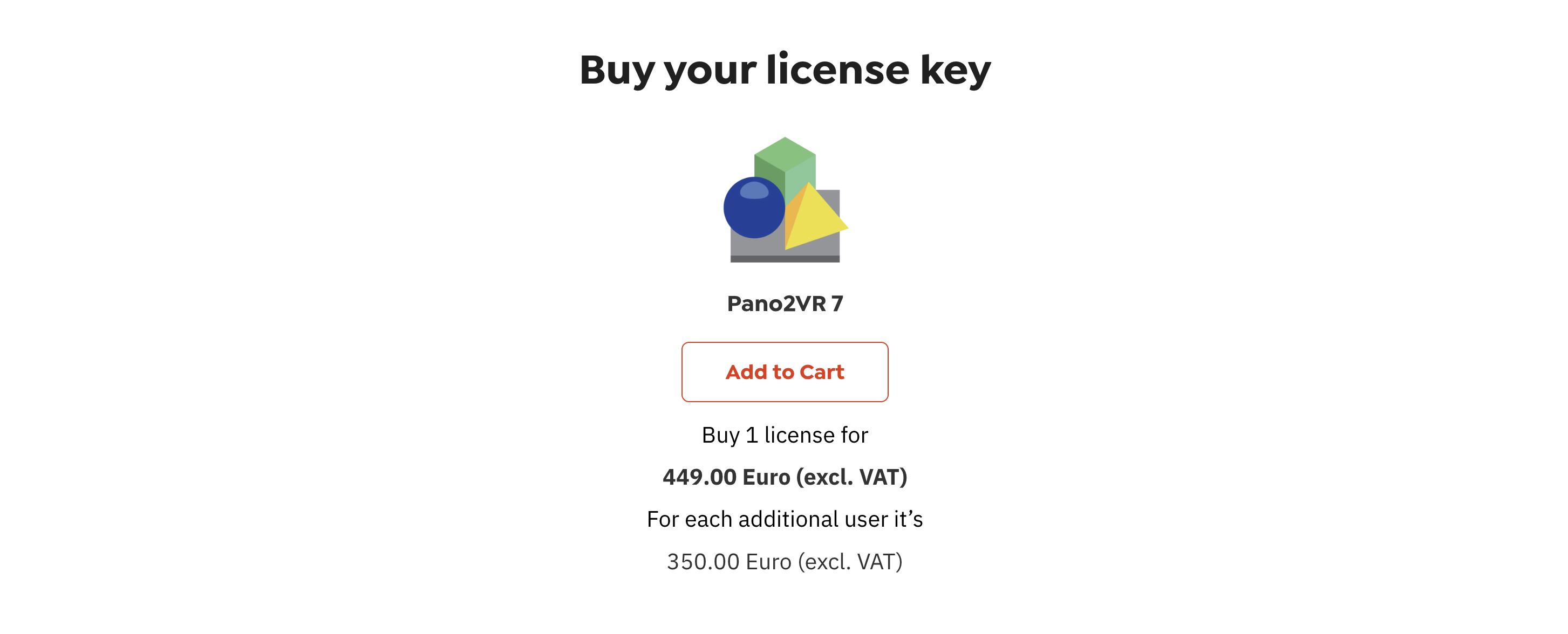 Pano2VR Pricing
