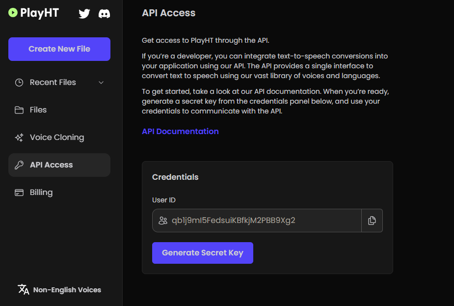 API-adgang