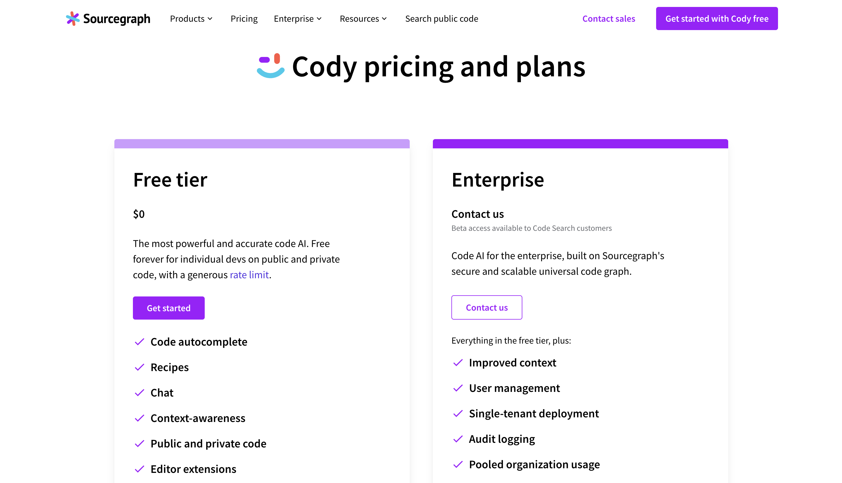 Cody Pricing