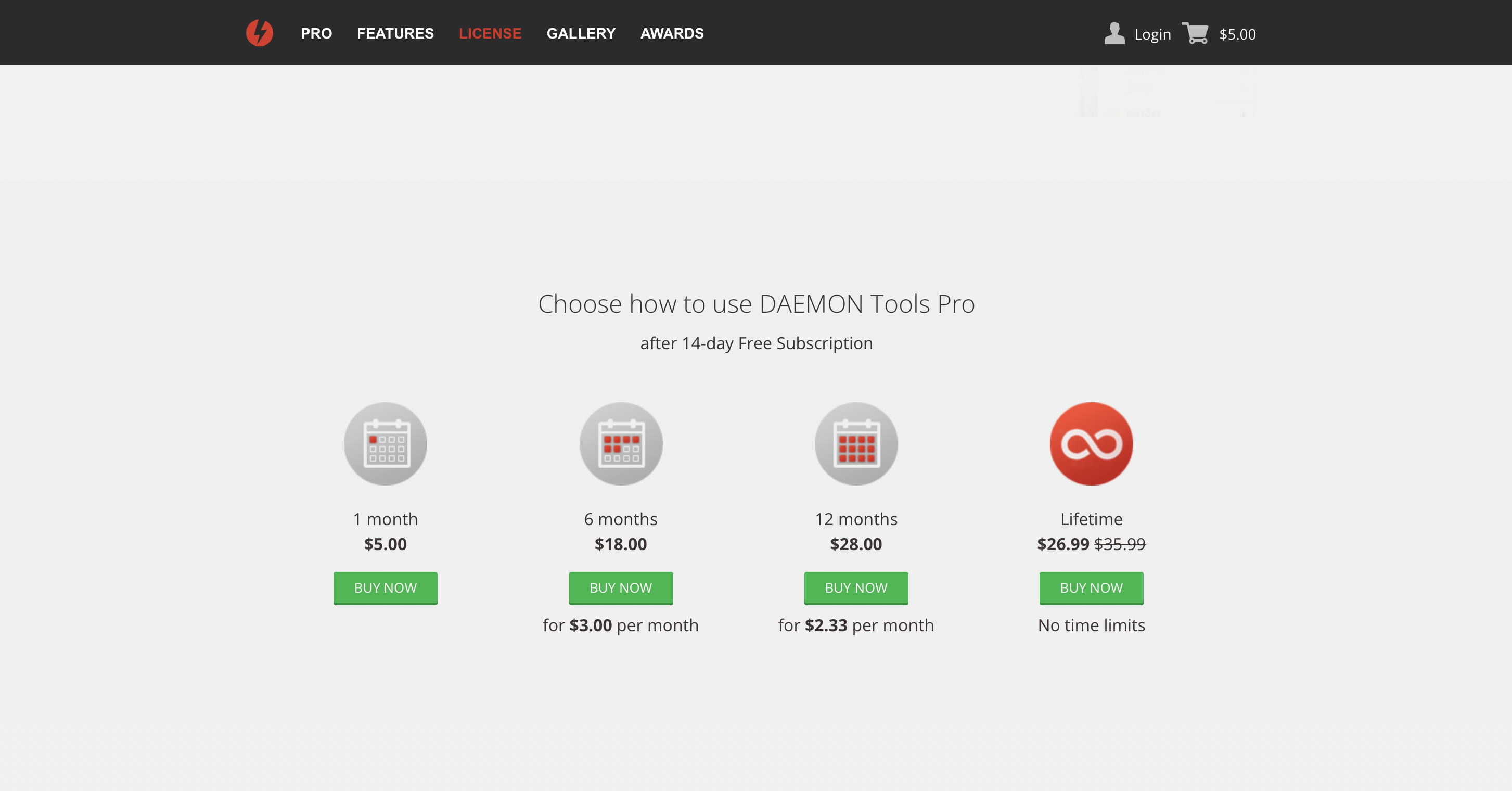 Цени на DAEMON Tools Pro 8