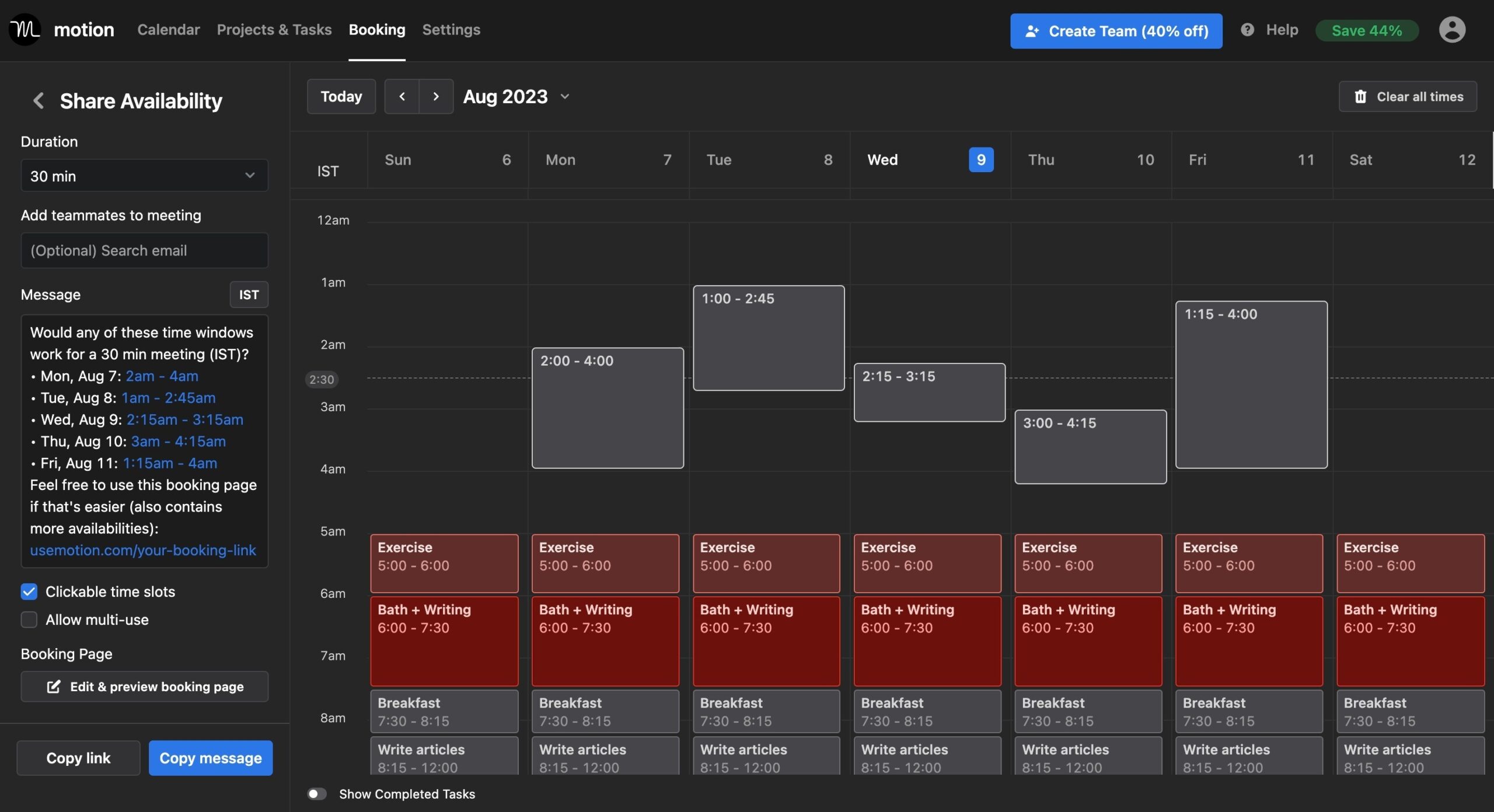 Sharing Meeting Availability With Drag And Drop Scaled