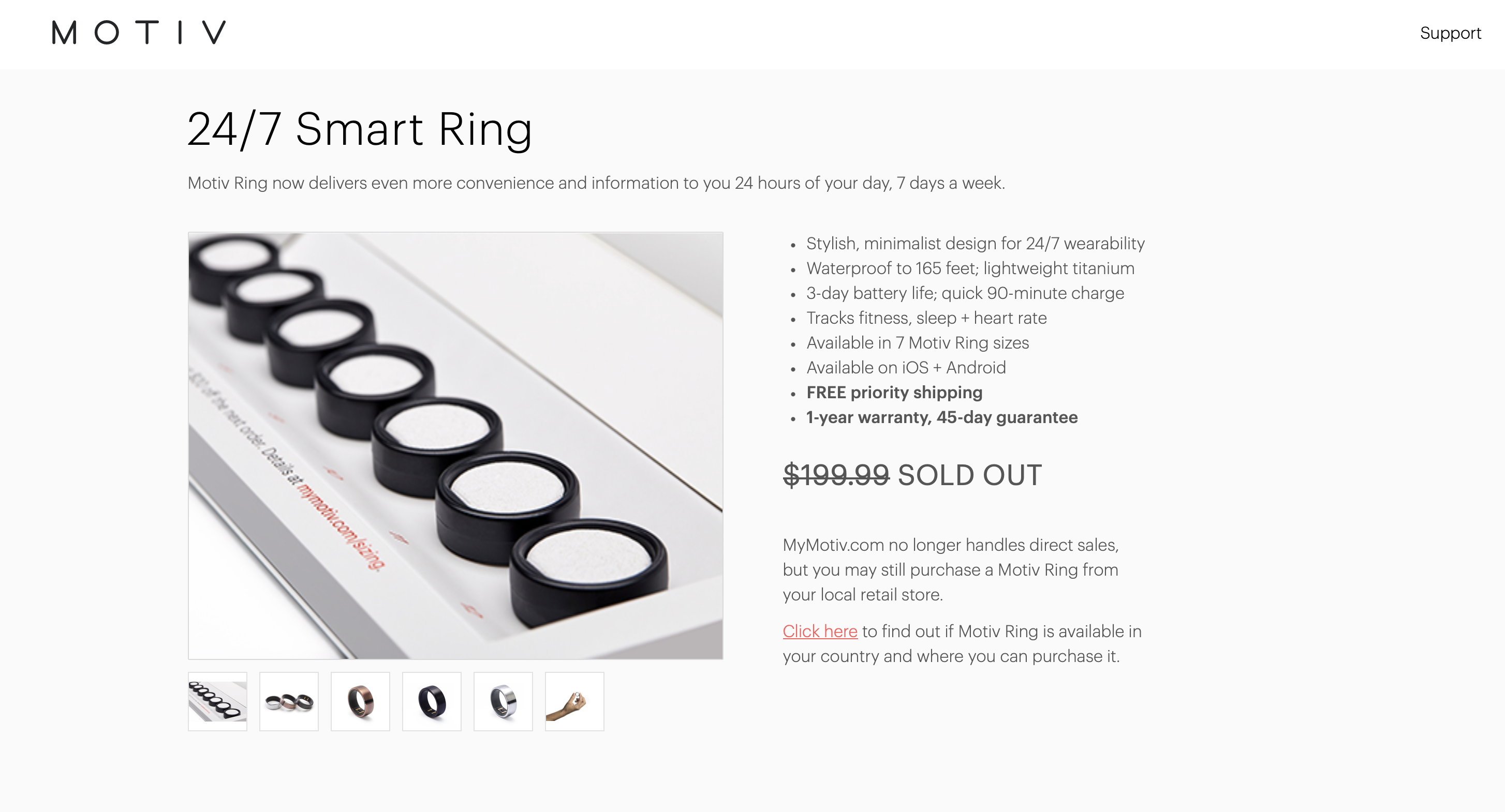 Motiv Ring Pricing