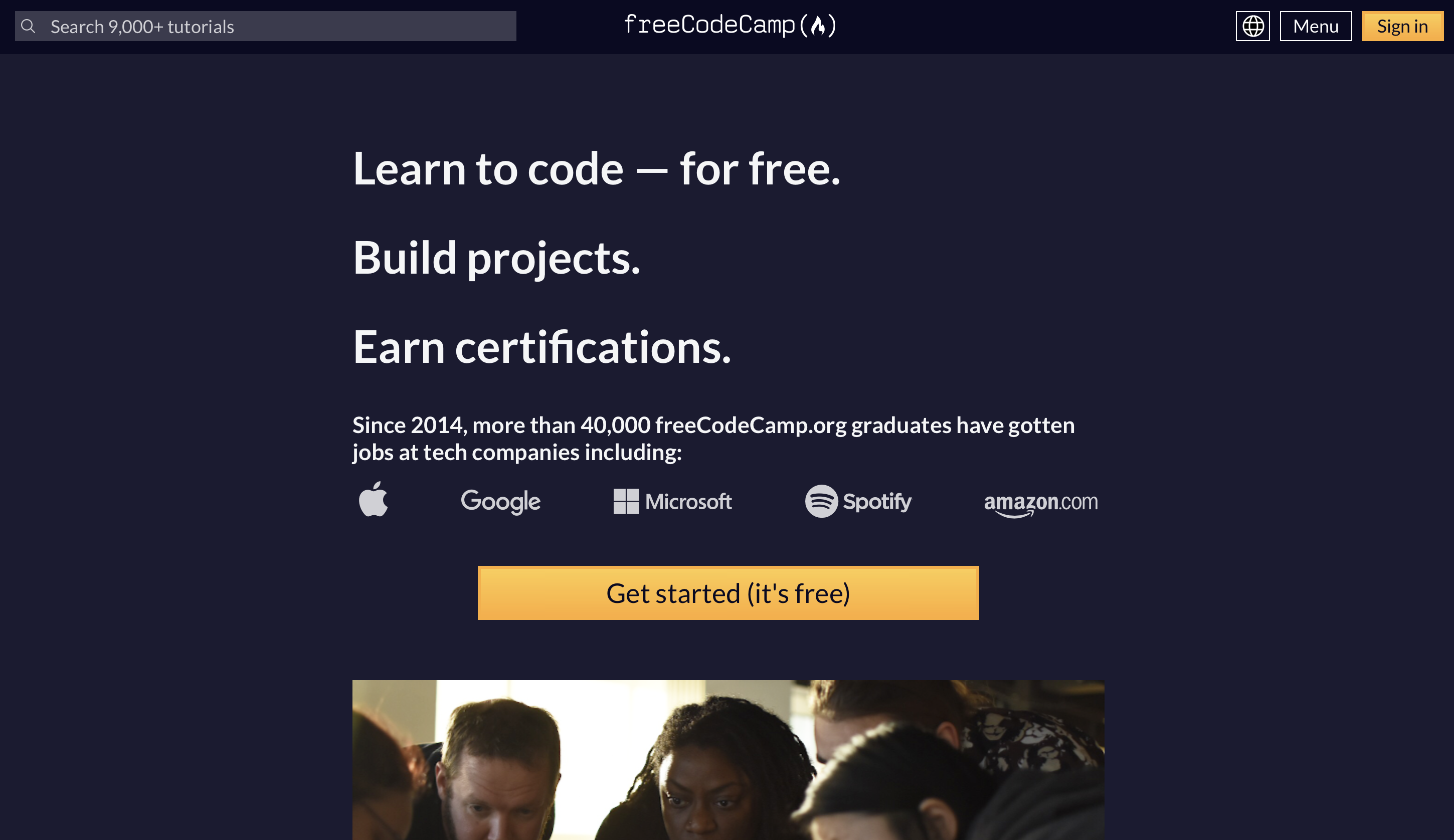 Kampi i FreeCode