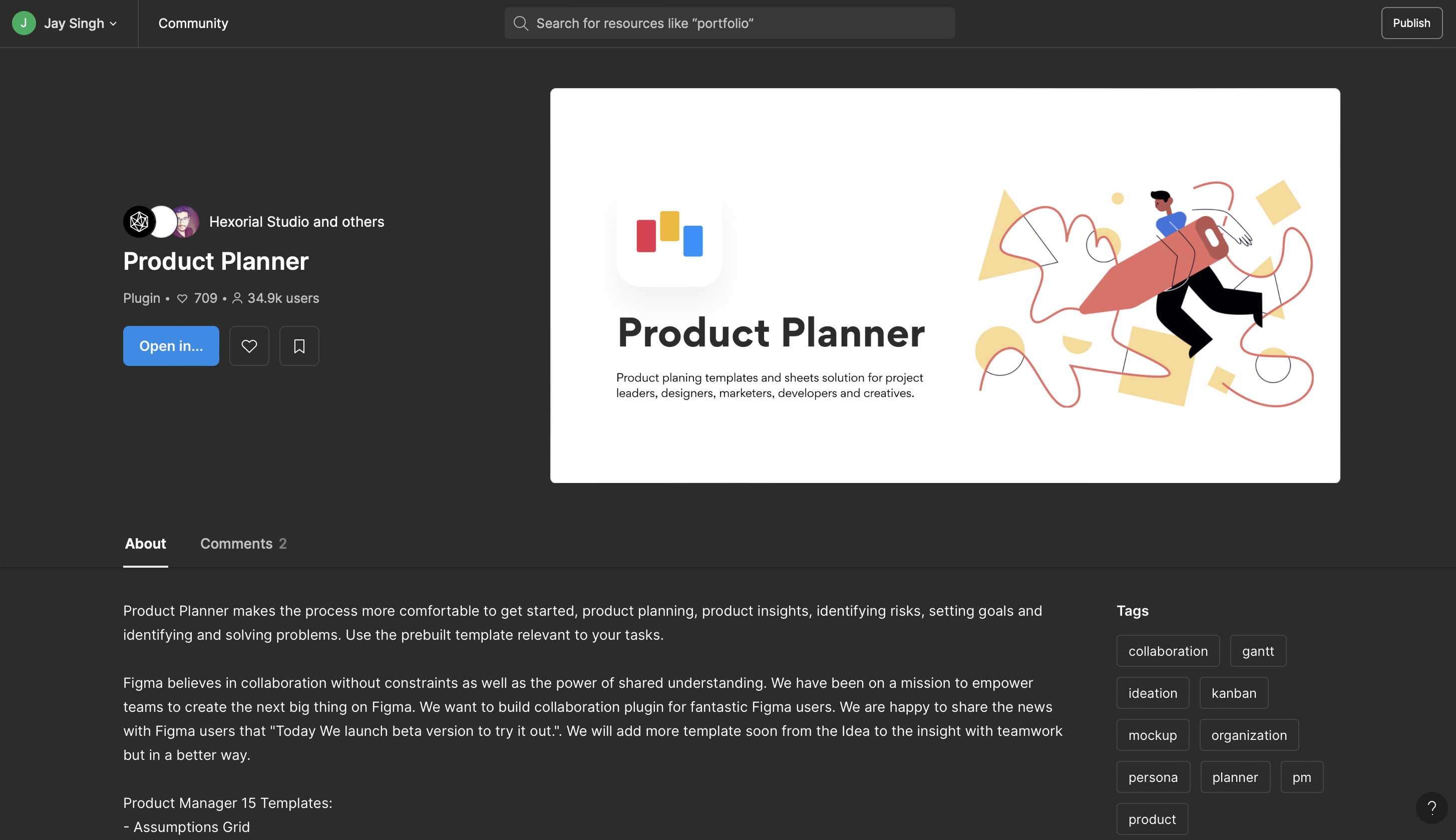 Product Planner