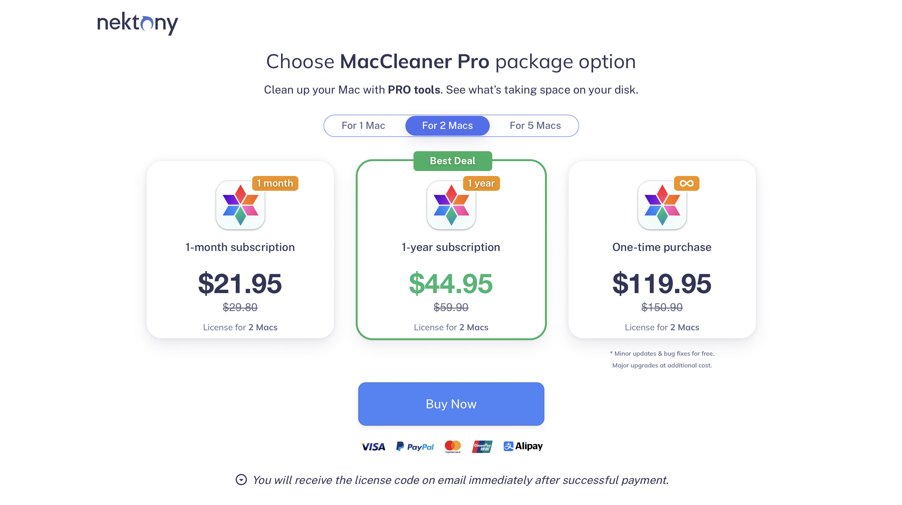 MacCleaner Pro Pricing