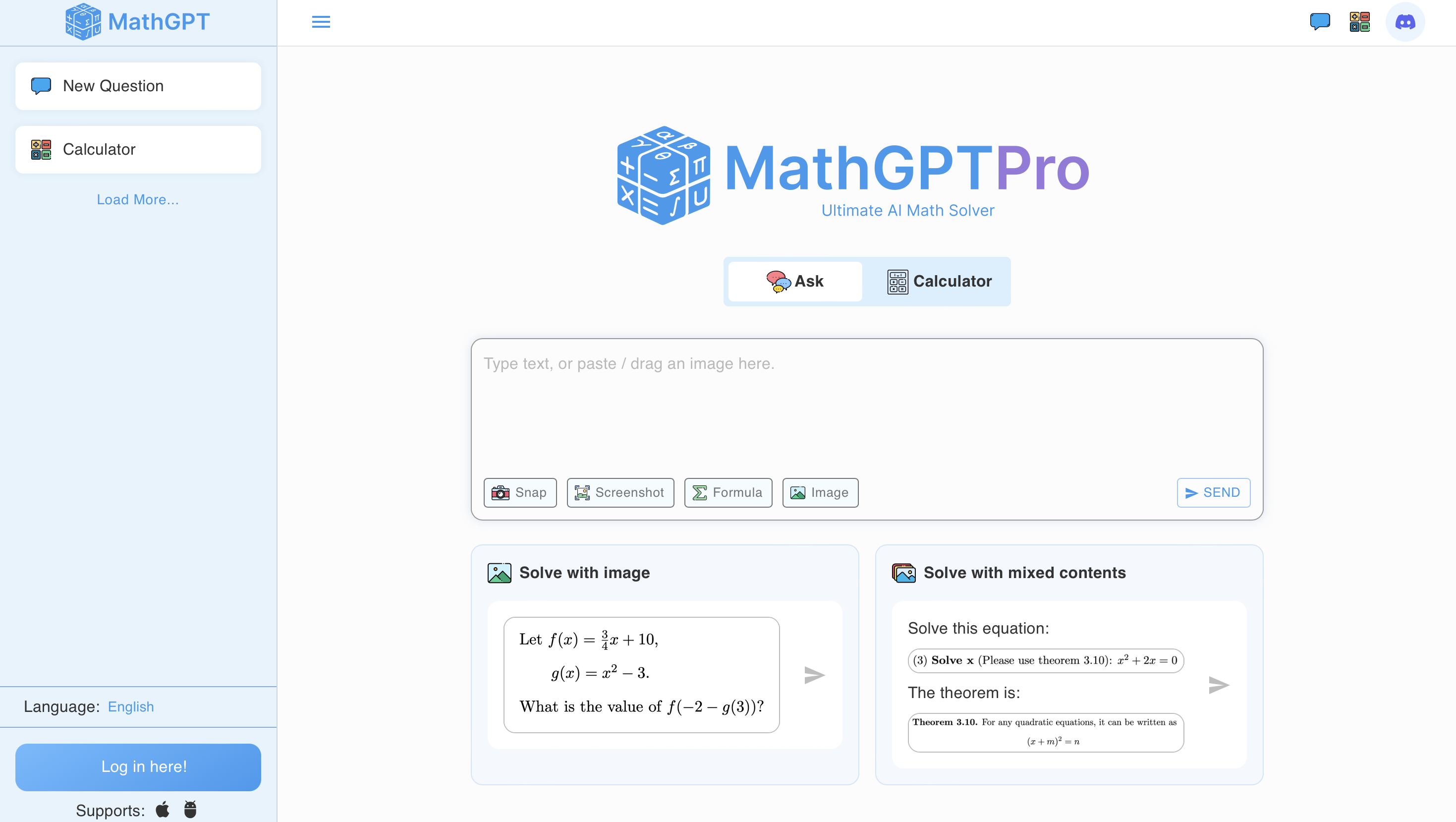 MathGPT Pro